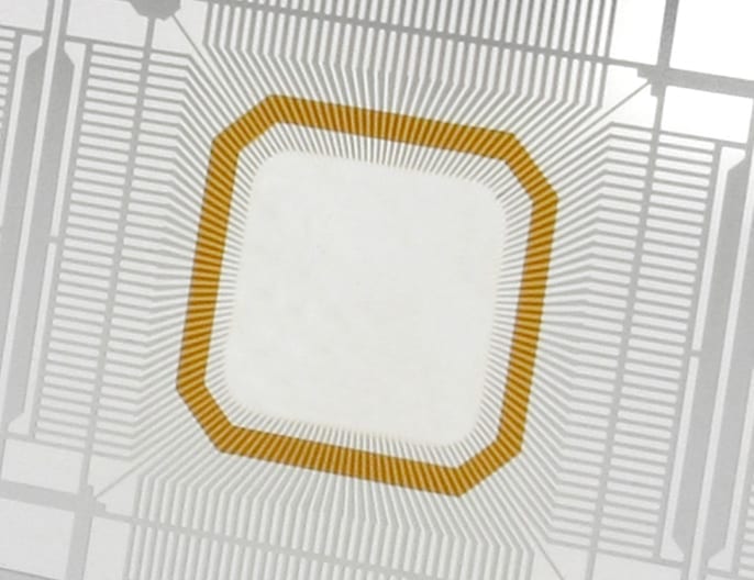 Etched lead frame
