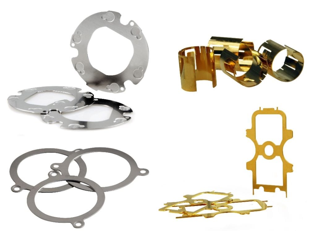 Selection of precision metal shims