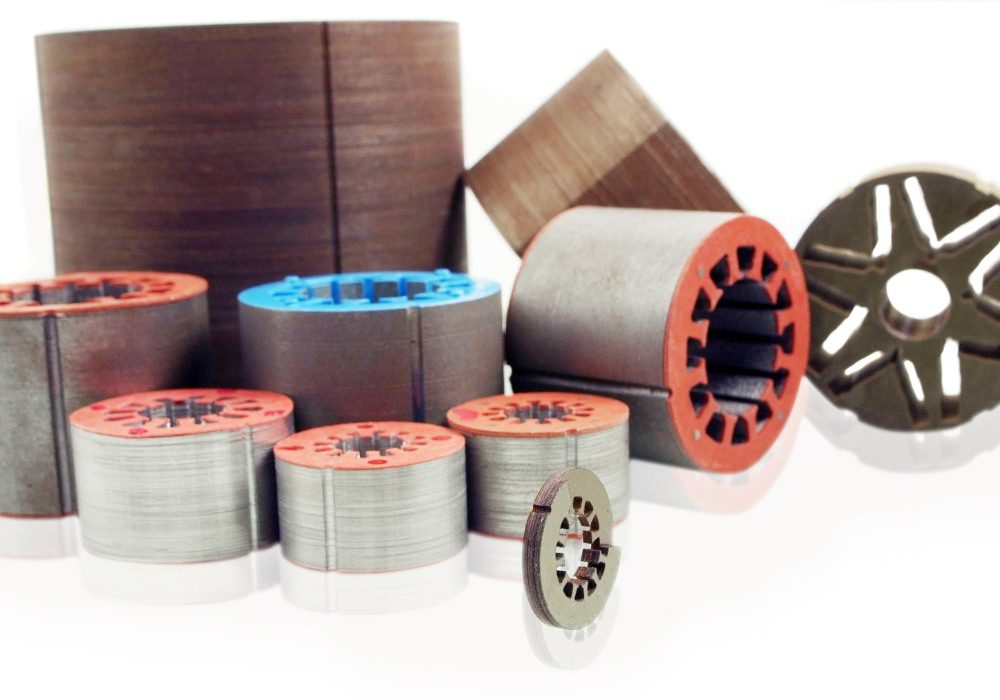 Electronic motor laminations